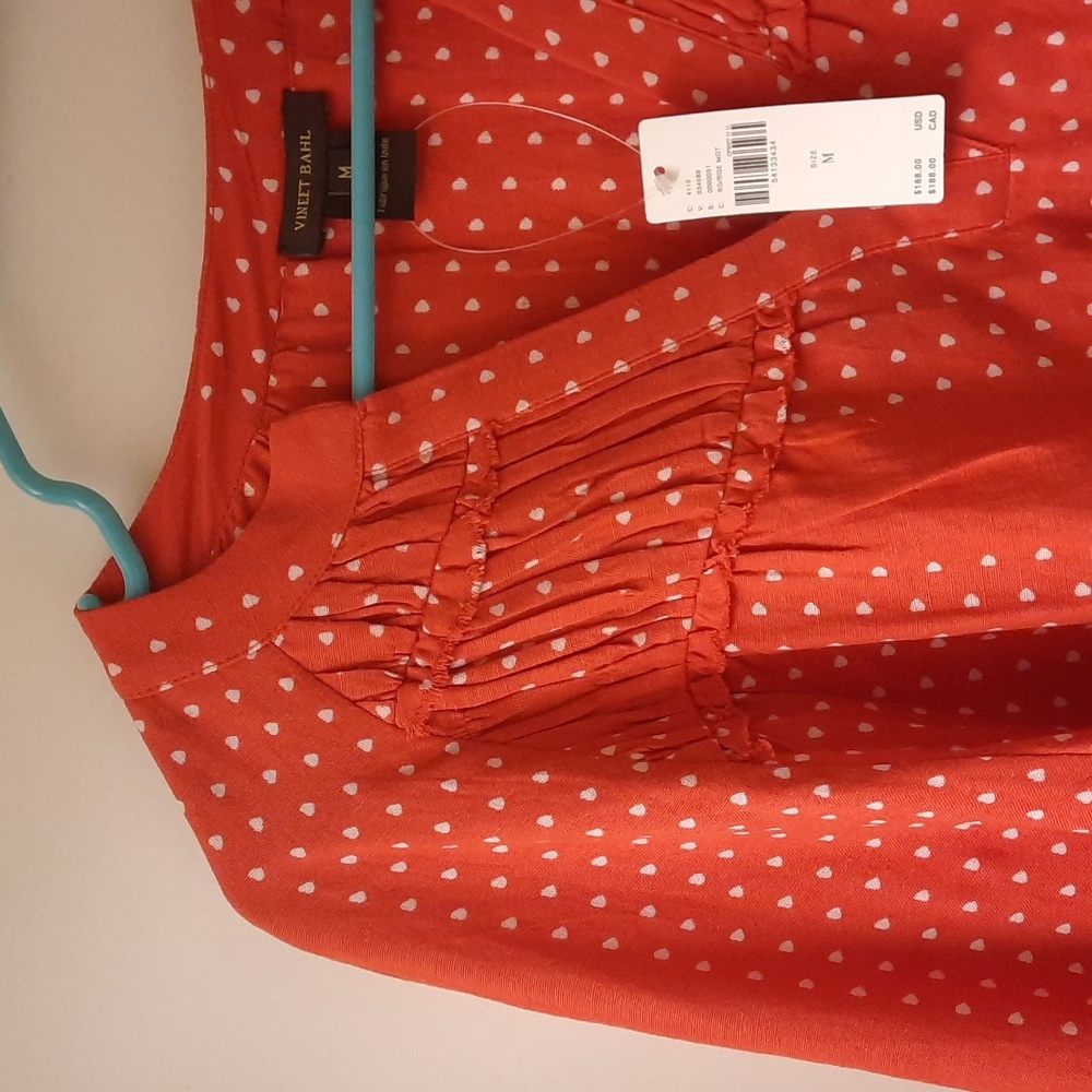 NWT, Anthropologie Vineet Bahl Nora Embroidered Tunic - Picture 6 of 16